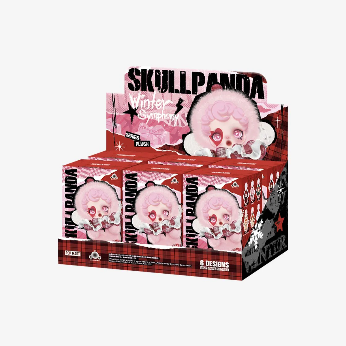 [In Stock] POPMART SKULLPANDA Winter Symphony Series Plush Keychain Blind Box (SEALED) - Image 2