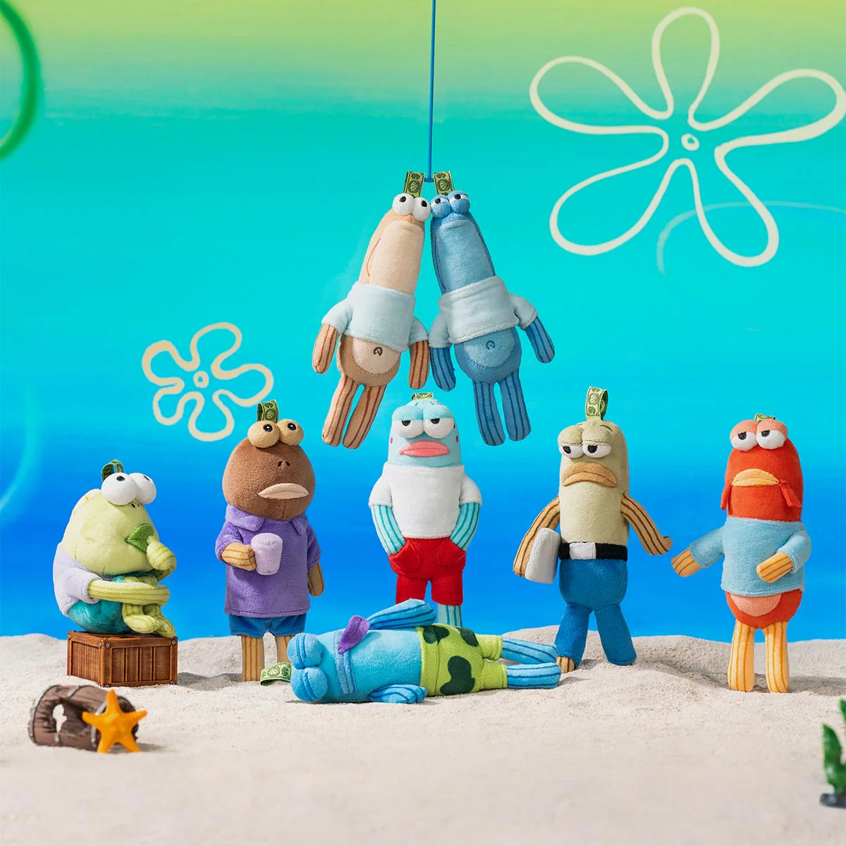 [In Stock] POPMART SPONGEBOB Bikini Bottom Buddies - Whimsical Plush Series Blind Box - Image 3