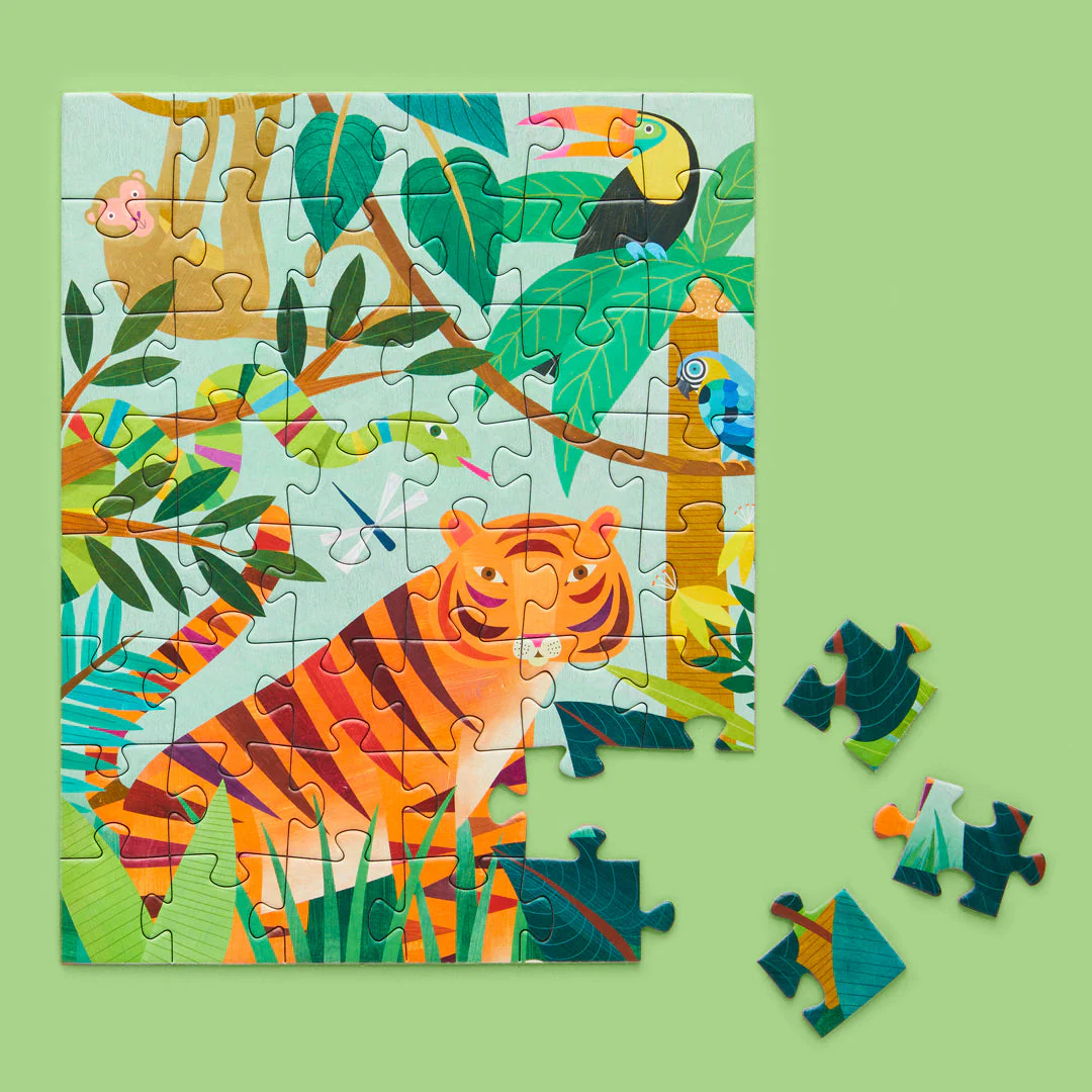 In the Jungle 48 Piece Jigsaw Puzzle Snax - Image 2