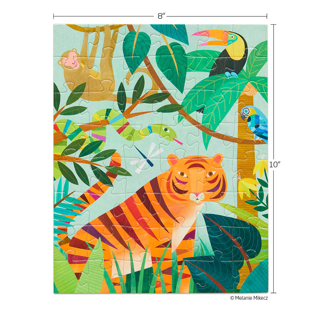 In the Jungle 48 Piece Jigsaw Puzzle Snax - Image 4