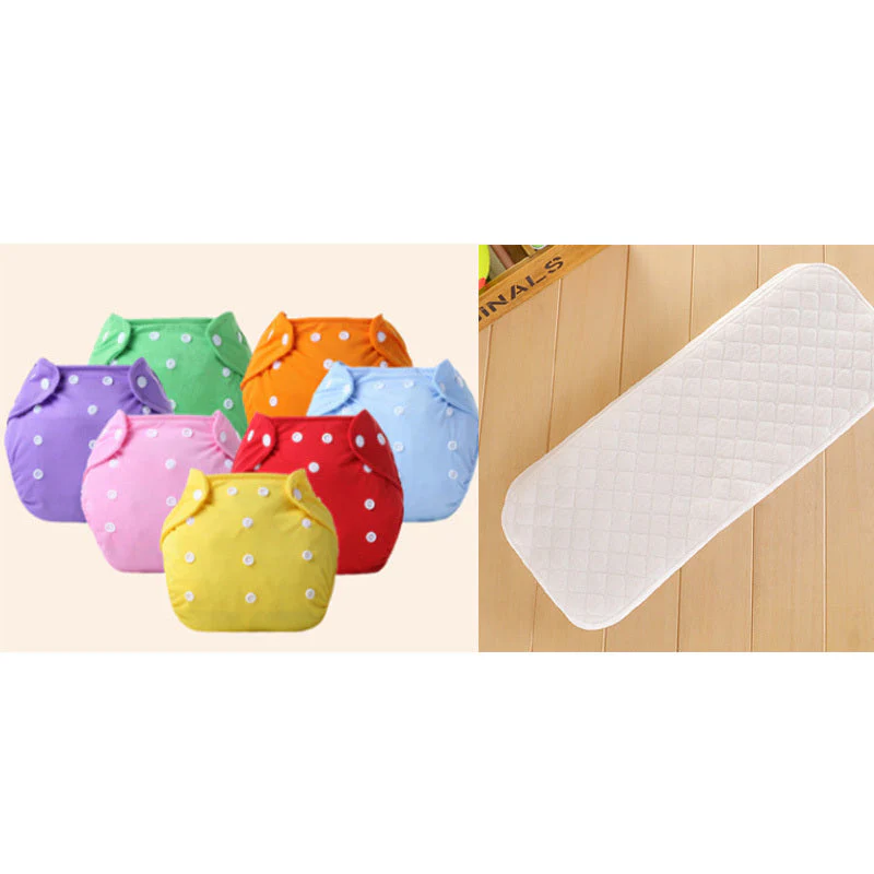 Increase diaper pants washable diapers can adjust the baby can pull pants pants waterproof waterproof diapers pants - Image 12
