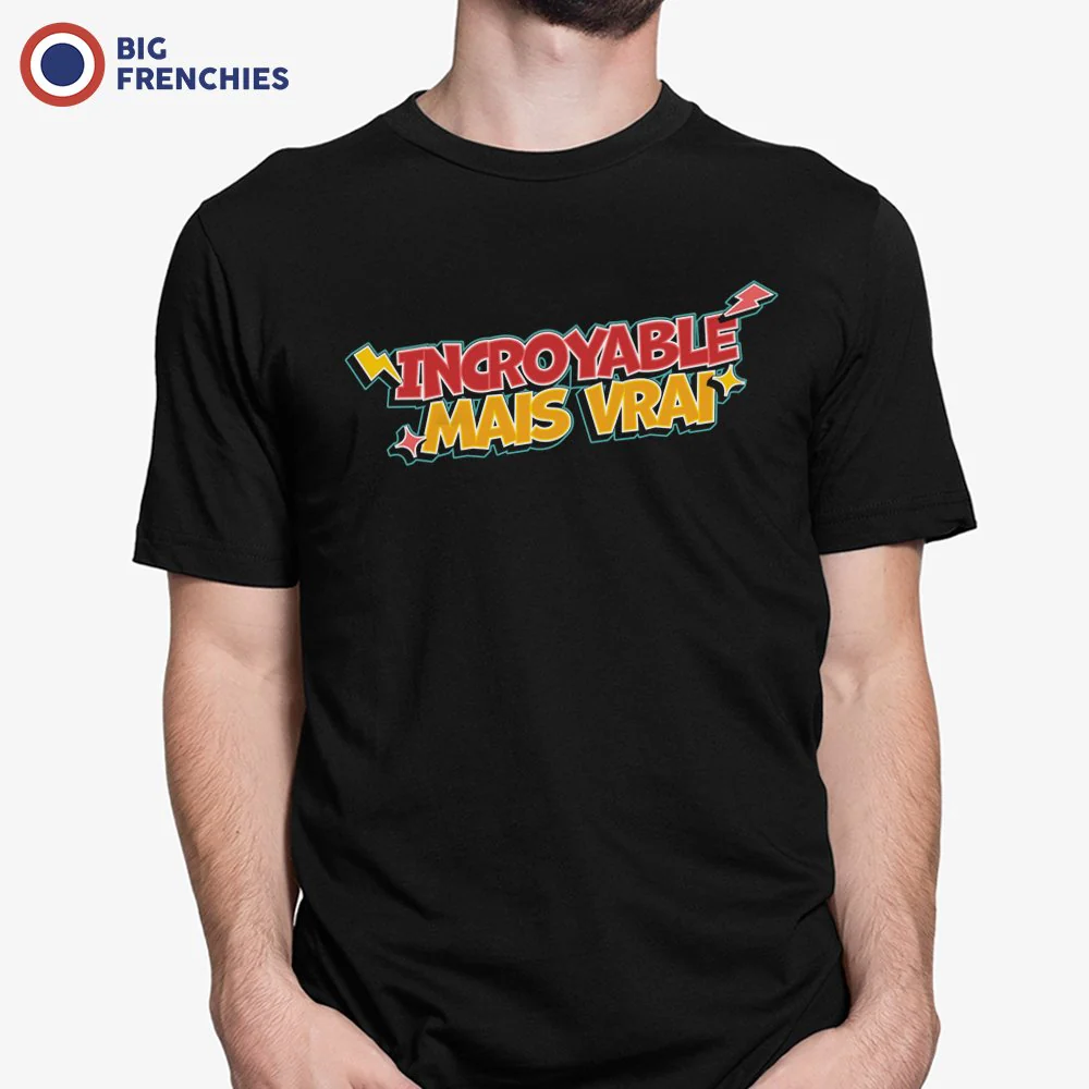 Incroyable Mais Vrai Men's Organic Cotton Tee - Image 3