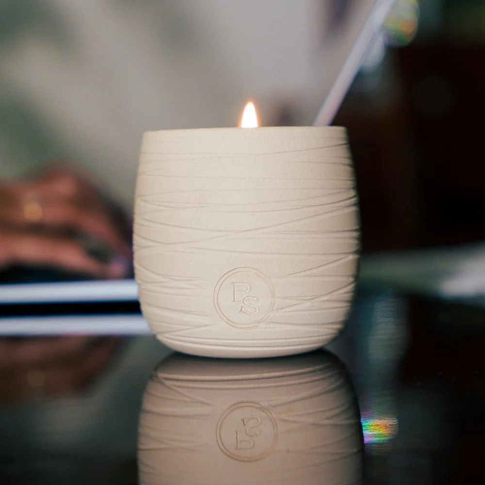 Indian Sandalwood - Hand Crafted Soy Candle - Image 4
