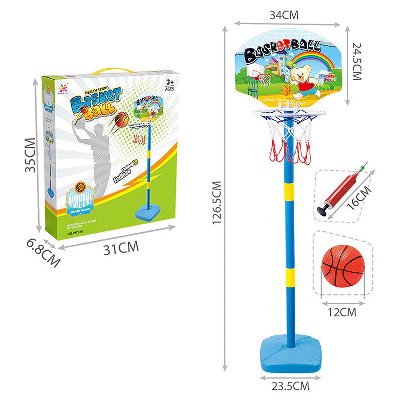 Indoor And Outdoor Liftable Basketball Hoop Sports Toys - Image 2