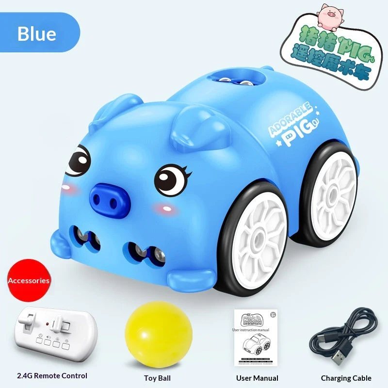Inductive Obstacle-Avoidance Smart Remote-Controlled Toy Car For Kids - Image 10