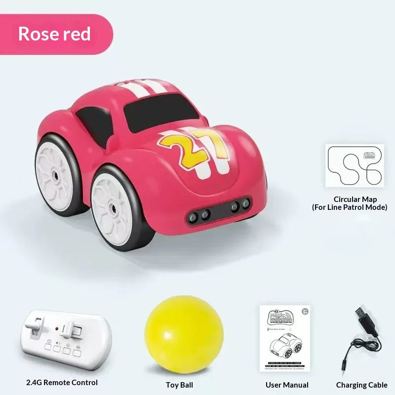 Inductive Obstacle-Avoidance Smart Remote-Controlled Toy Car For Kids - Image 7