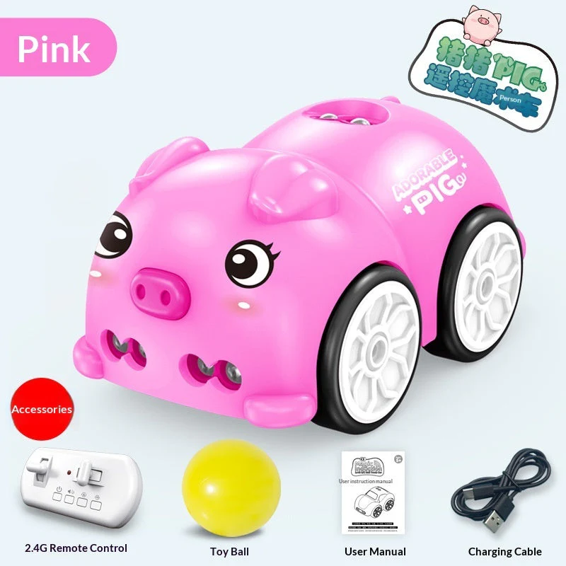 Inductive Obstacle-Avoidance Smart Remote-Controlled Toy Car For Kids - Image 9