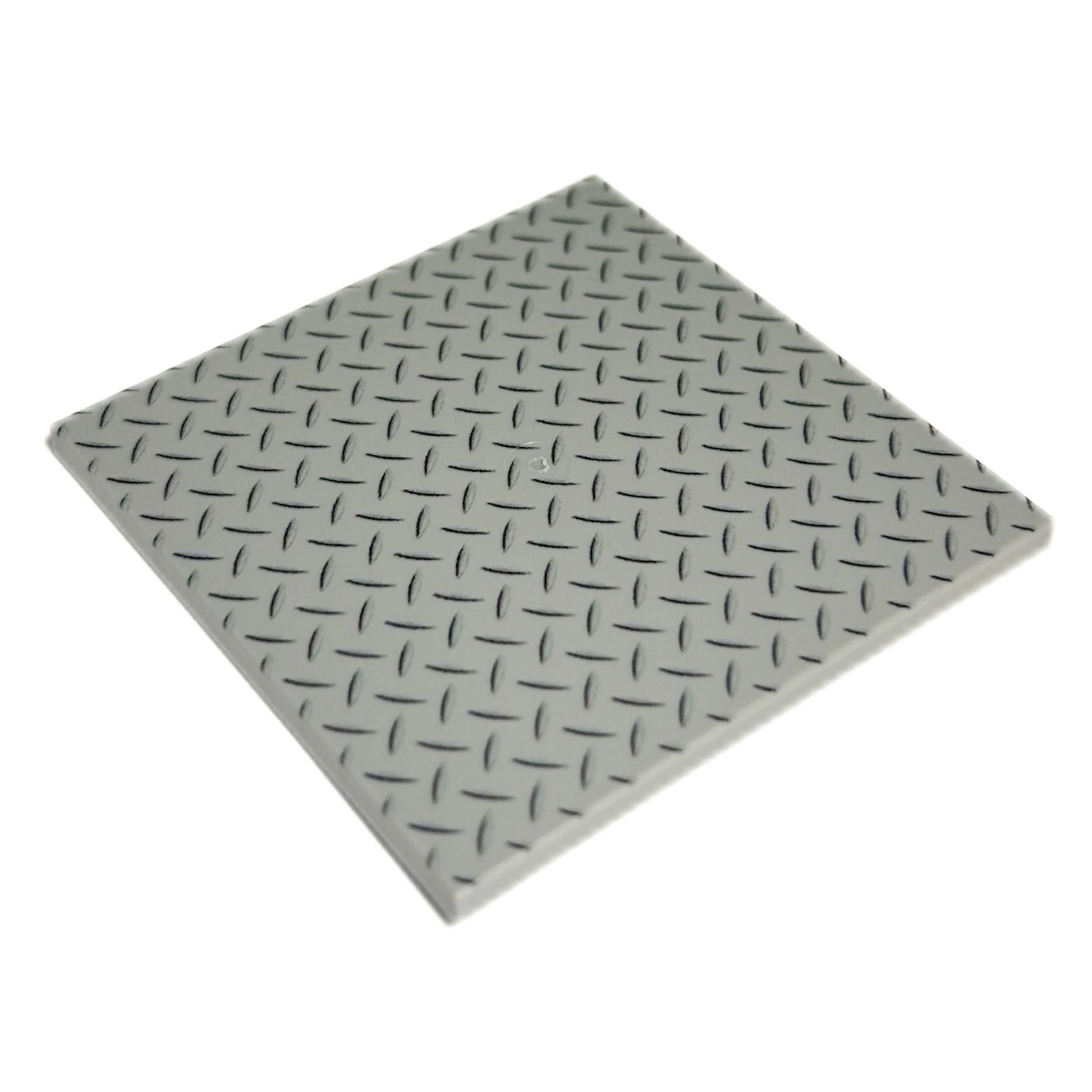 Industrial (Metal) Flooring 6x6 Tilesmade with LEGO parts - Pack of 10 - Image 2