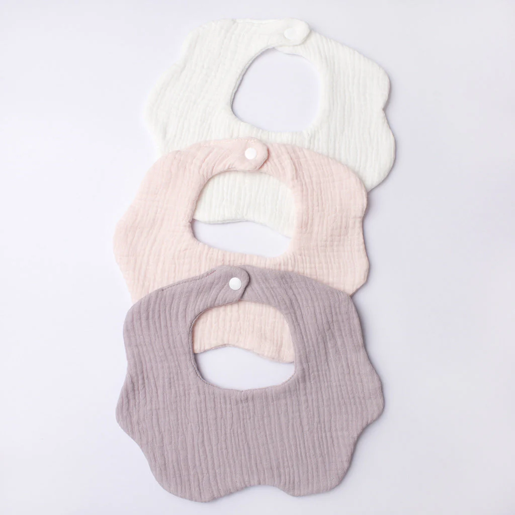 Infant And Toddler Supplies Candy-Colored Gauze Lace Bib - Image 2
