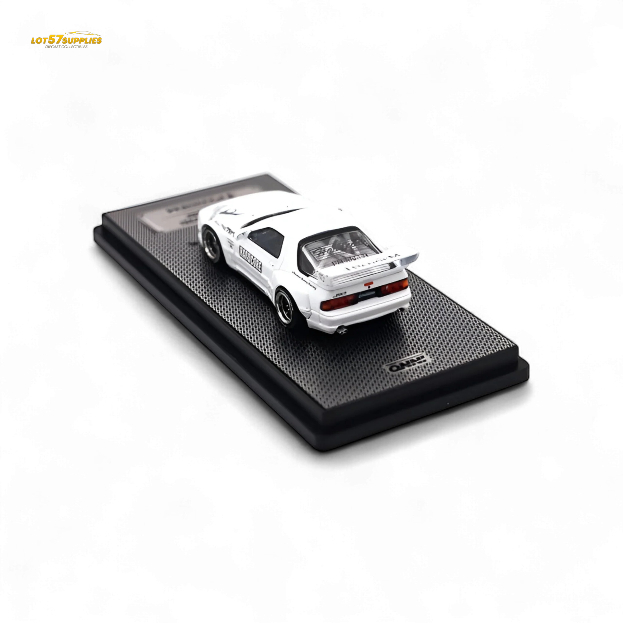 Inno64 Mazda RX-7 FC3S Pandem Aero White 1:64 - Image 3