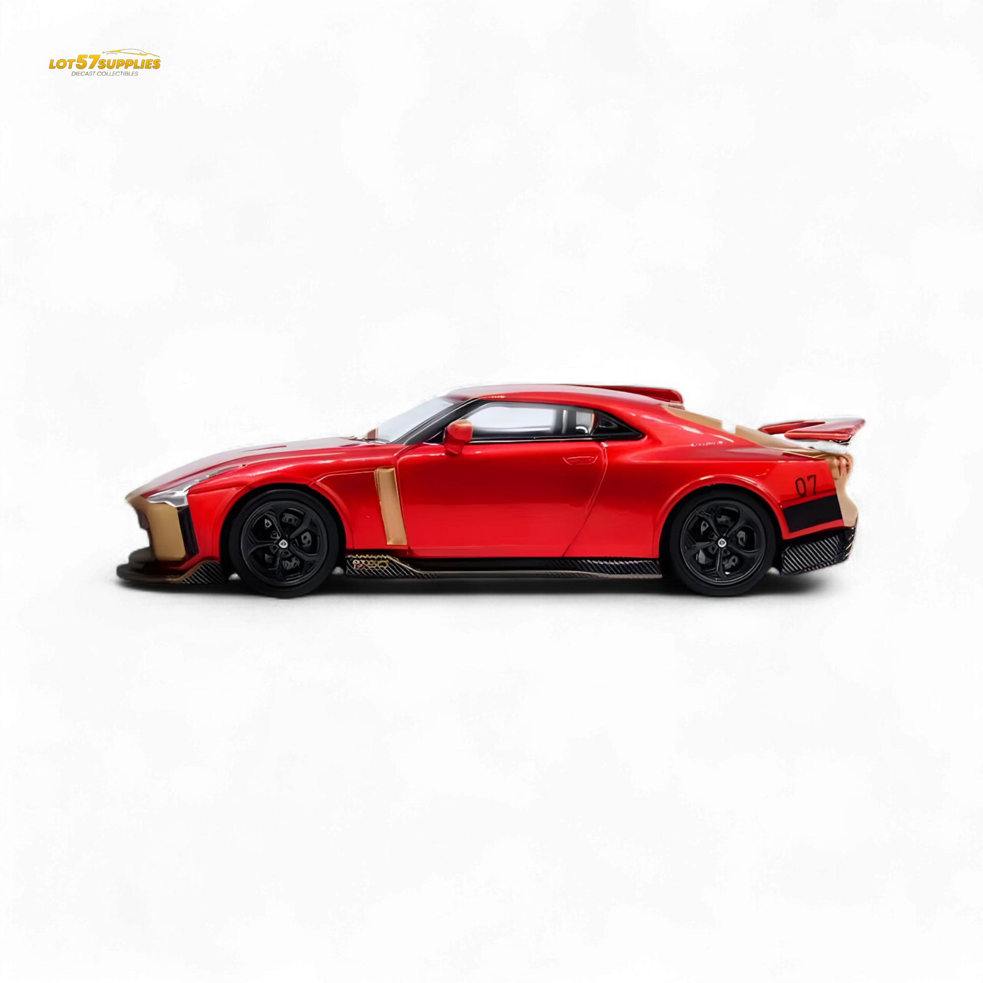 INNO64 Nissan R50 GT-R Red 1:64 - Image 2