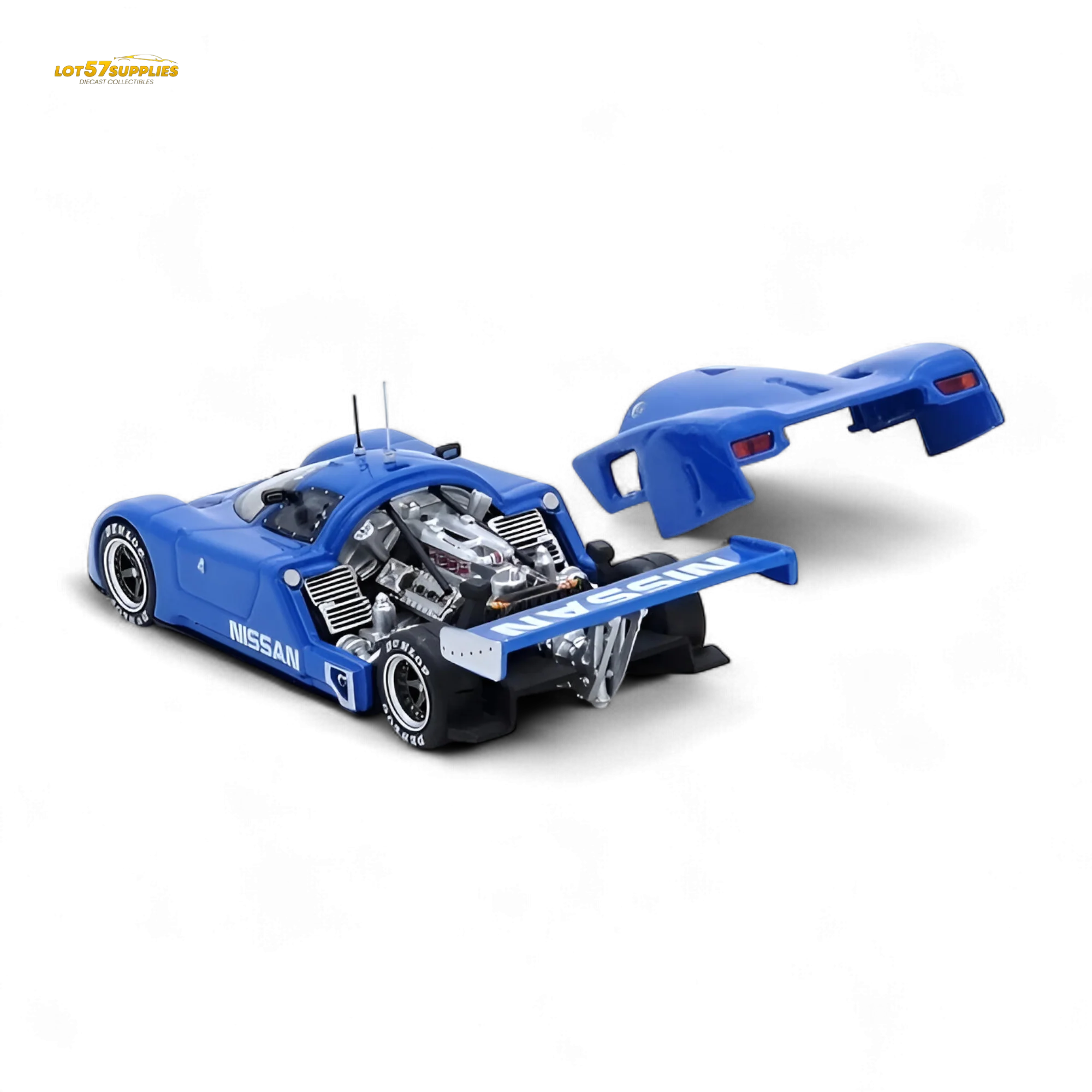 Inno64 Nissan R89C Blue Championship 1989 1:64 - Image 2