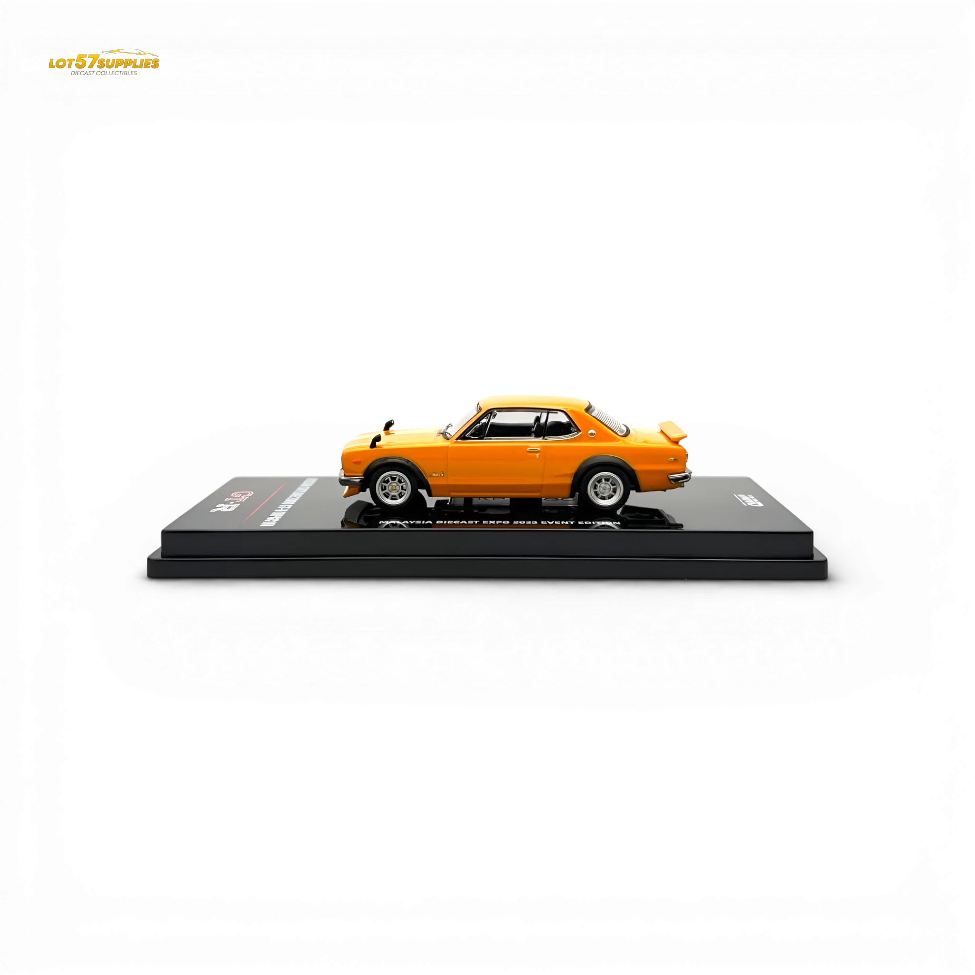 Inno64 Nissan Skyline 2000 GT-R KPGC10 Orange 1:64 - Image 2