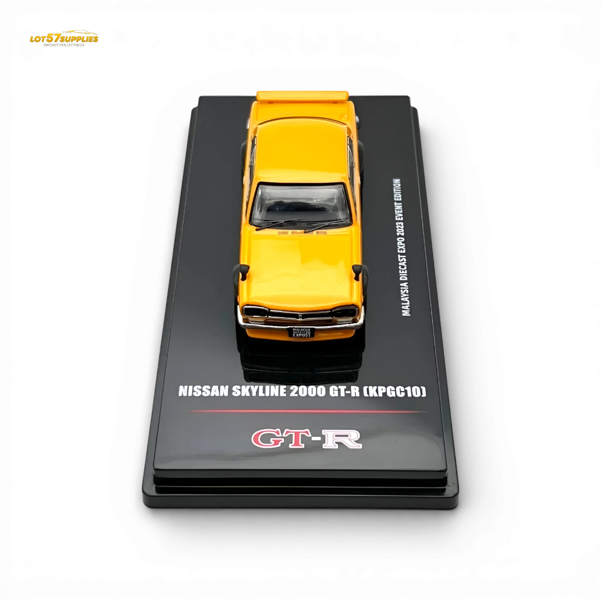 Inno64 Nissan Skyline 2000 GT-R KPGC10 Orange 1:64 - Image 3