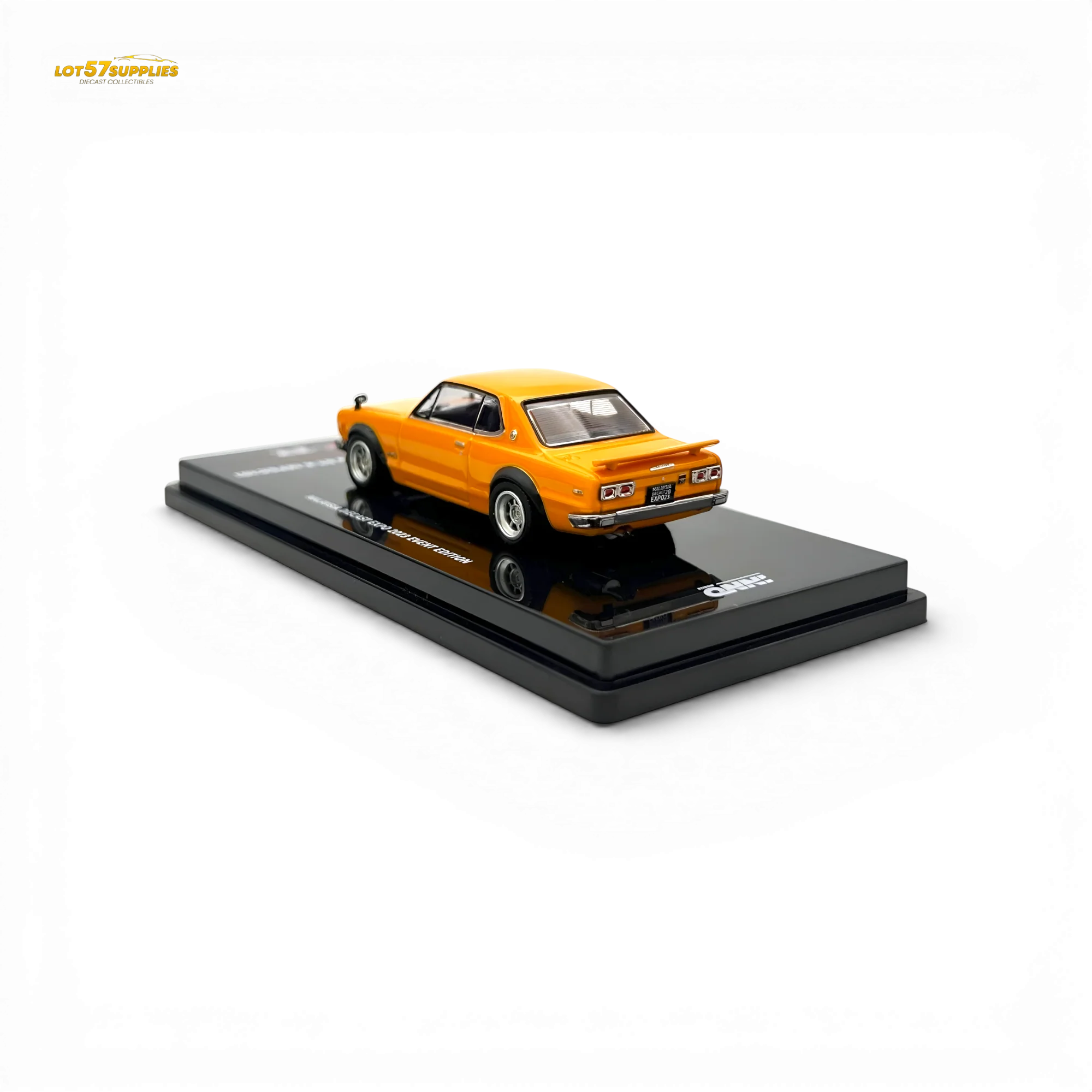 Inno64 Nissan Skyline 2000 GT-R KPGC10 Orange 1:64 - Image 4