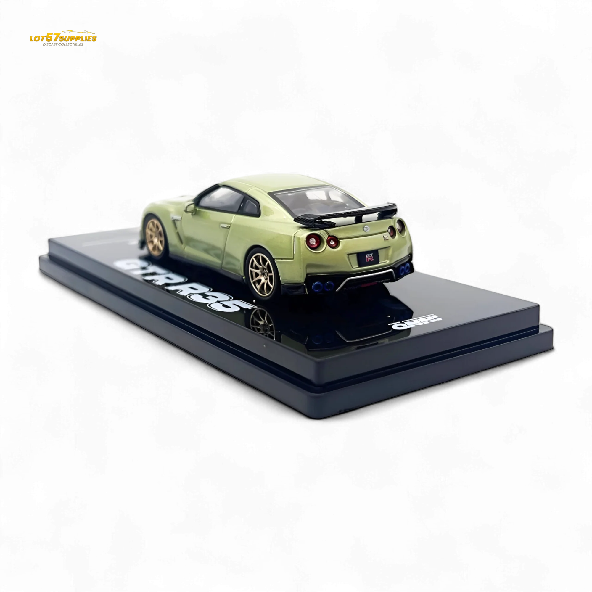 Inno64 Nissan Skyline GT-R R35 Millenium Jade 1:64 - Image 3