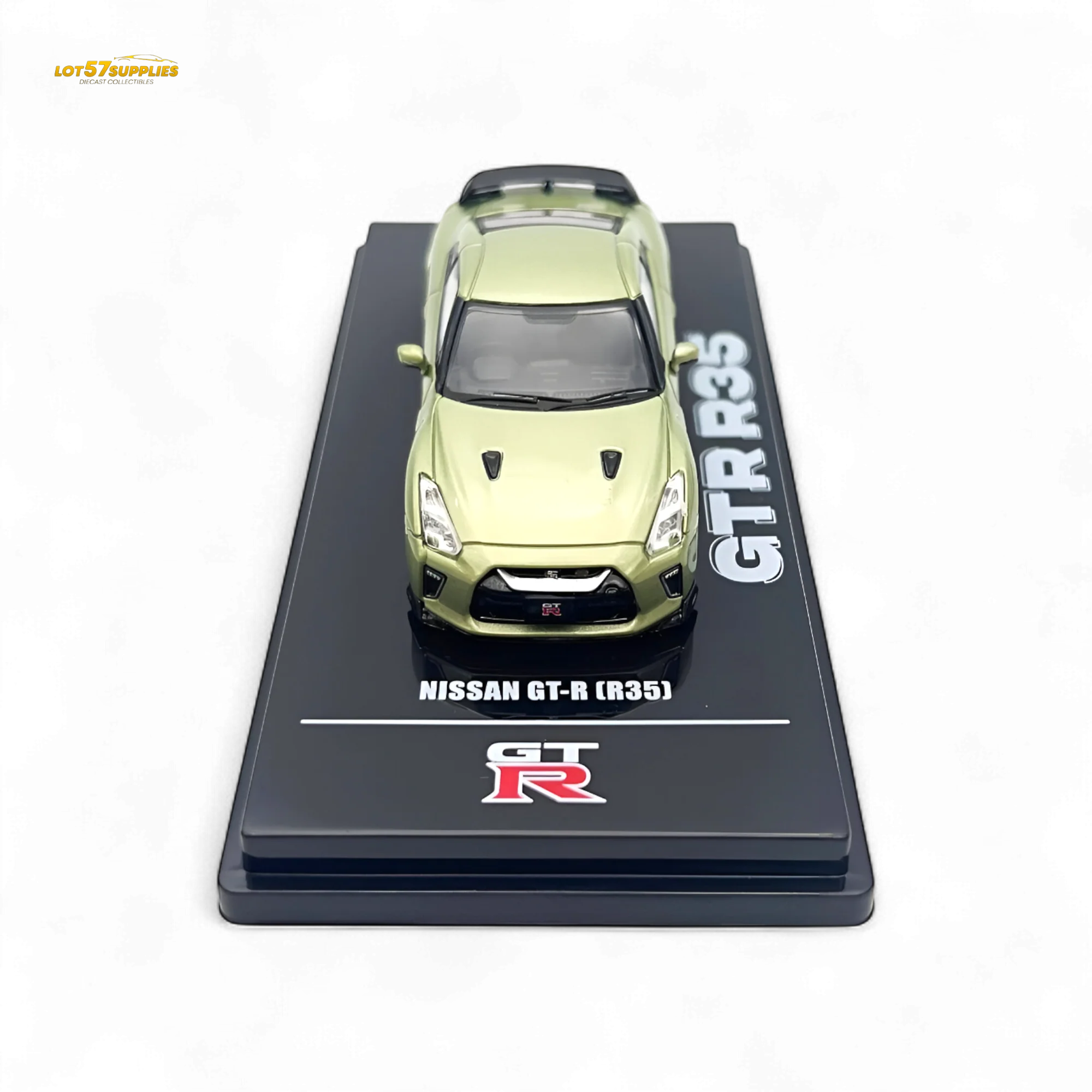 Inno64 Nissan Skyline GT-R R35 Millenium Jade 1:64 - Image 4