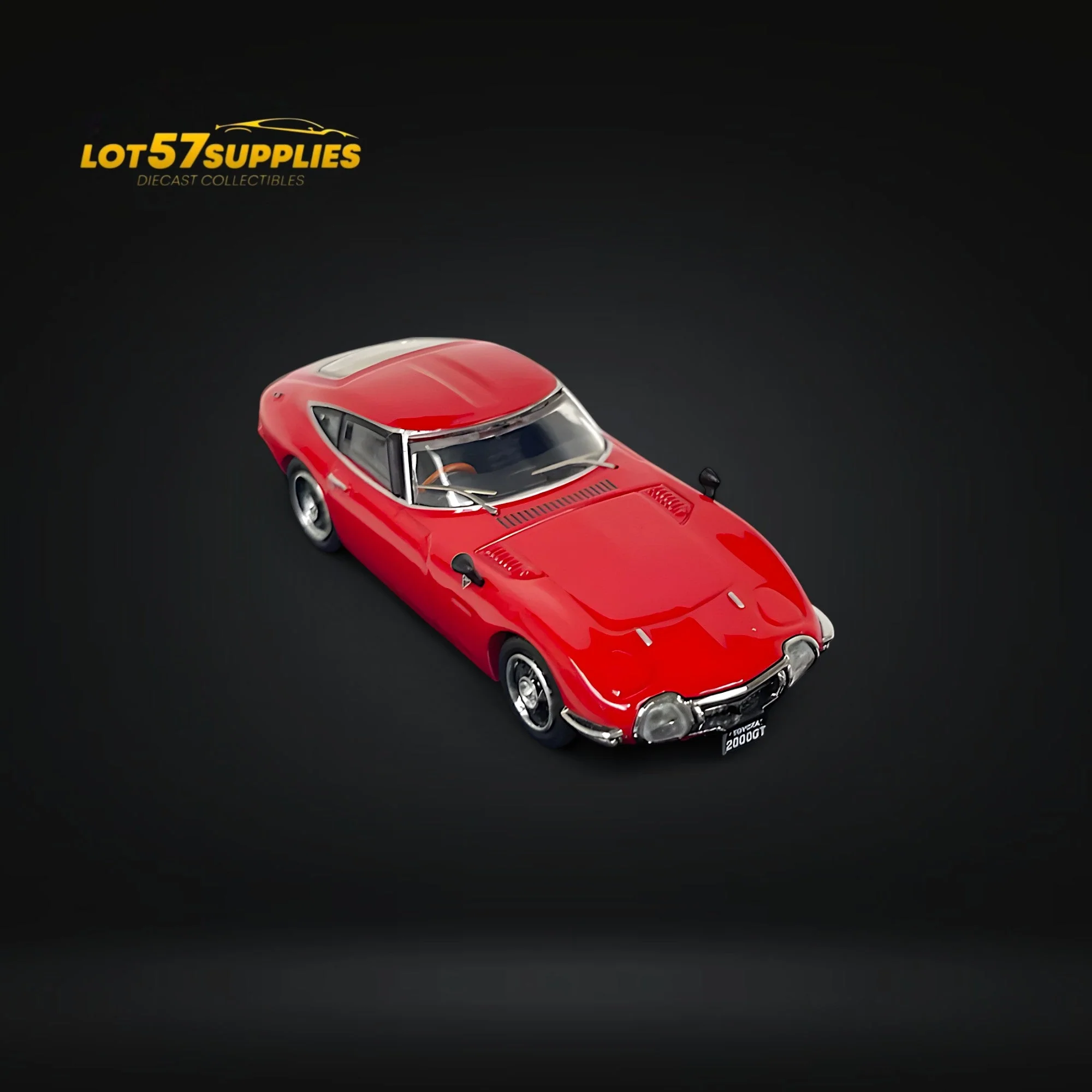 Inno64 Toyota 2000GT Red 1:64 - Image 2