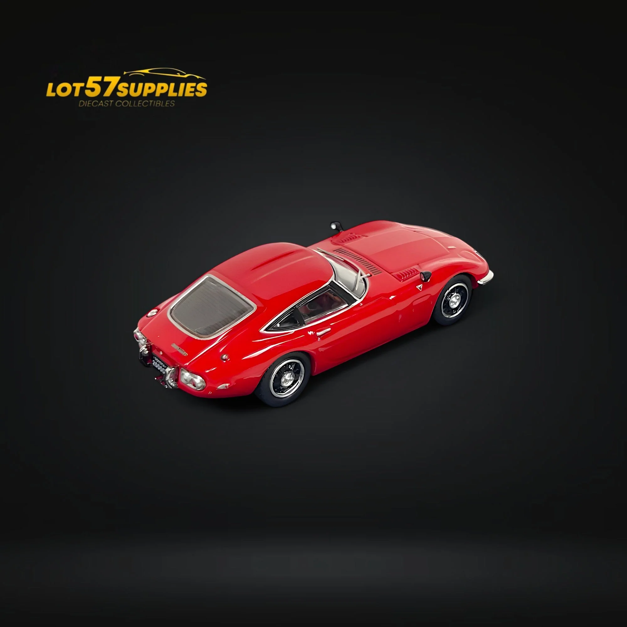 Inno64 Toyota 2000GT Red 1:64 - Image 3