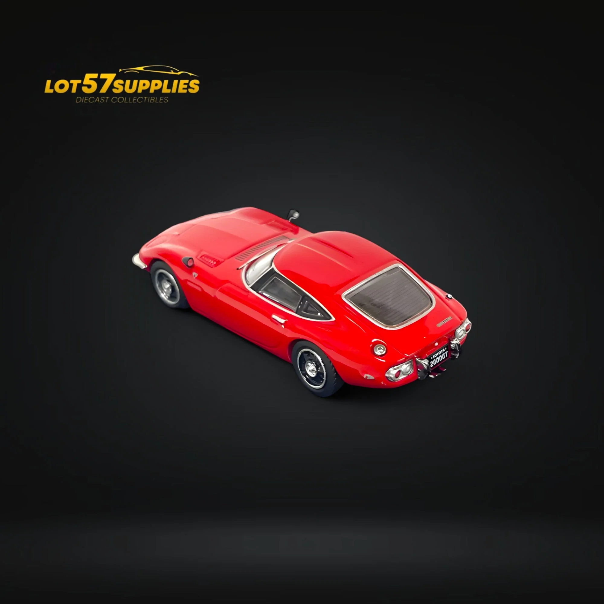 Inno64 Toyota 2000GT Red 1:64 - Image 4