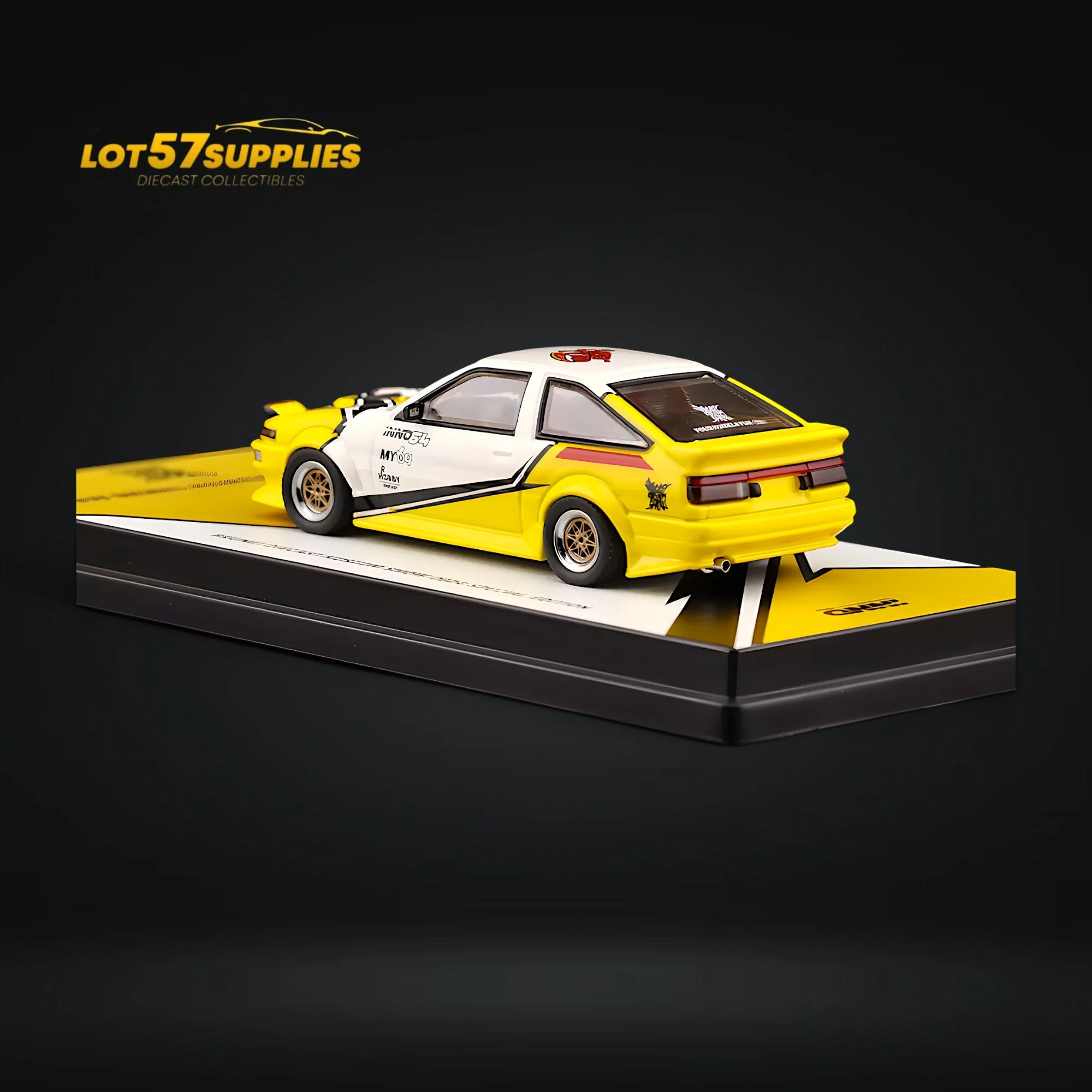 Inno64 Toyota Sprinter Trueno AE86 Brunei Diecast Kustom Show 24' 1:64 - Image 2