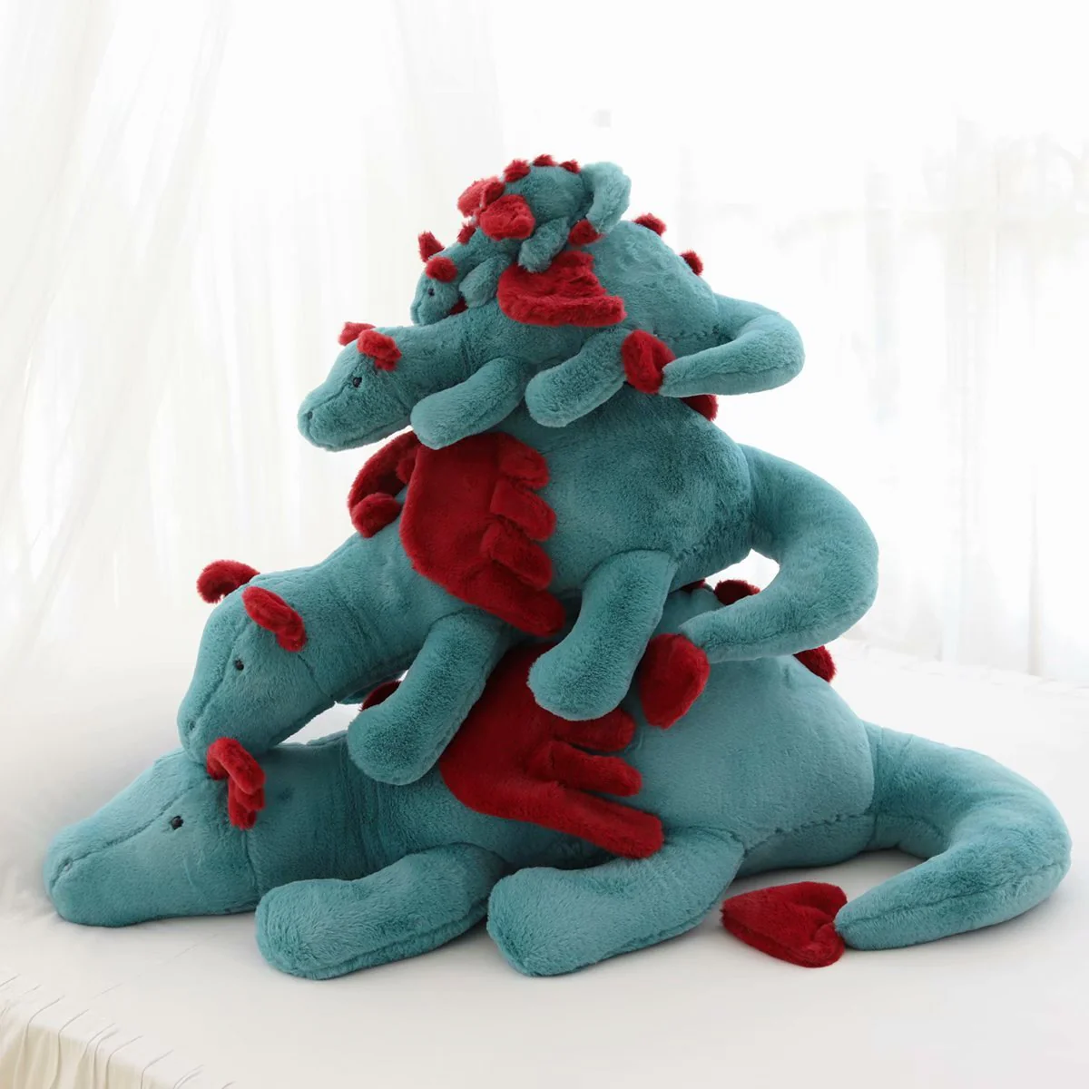 Ins Cute Soft Dinosaur Doll Pterodactyl Doll Sleeping Lying Pillow Pillow Plush Toy - Image 3