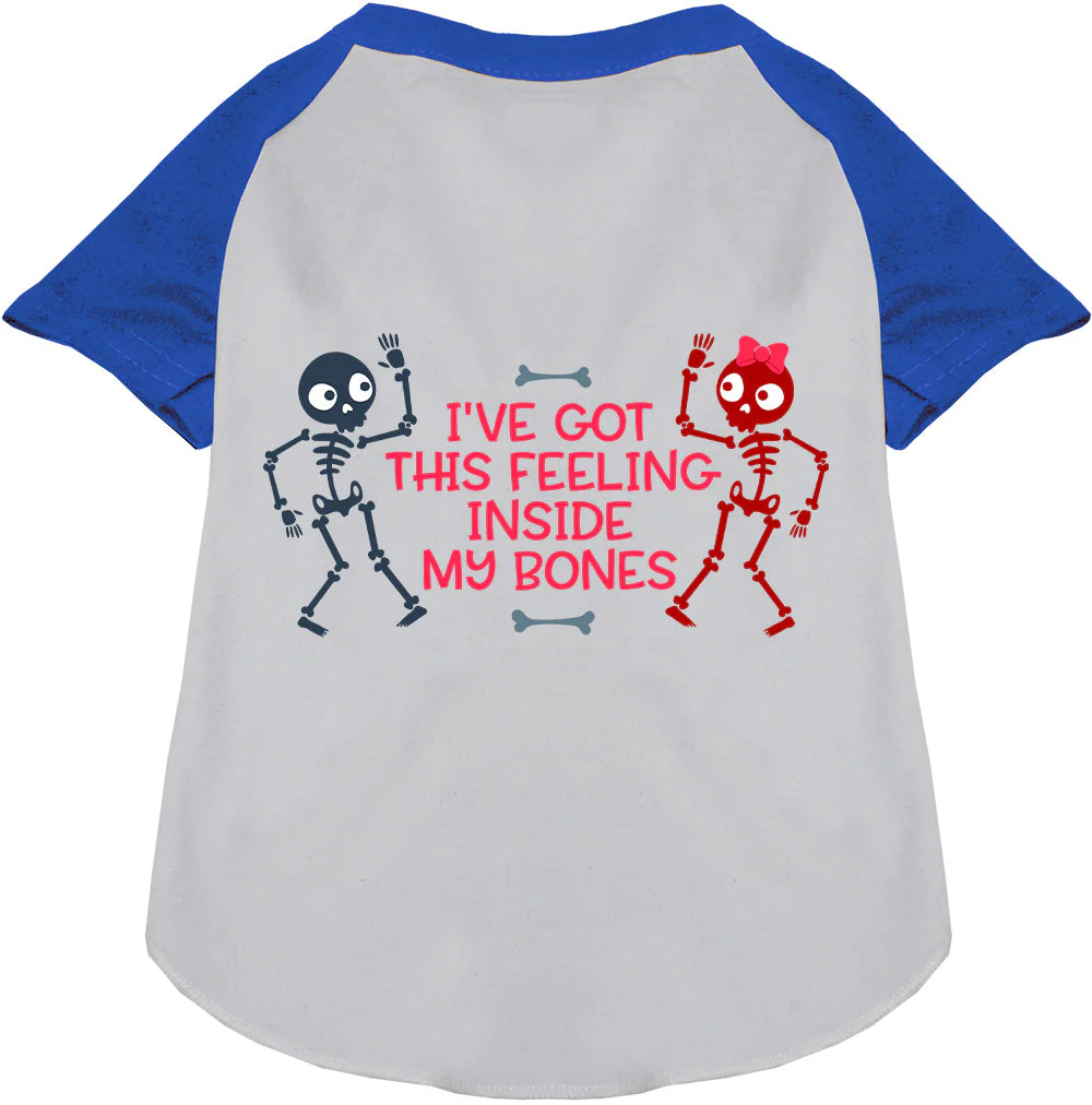 Inside My Bones Pet Raglan Shirt - Image 4