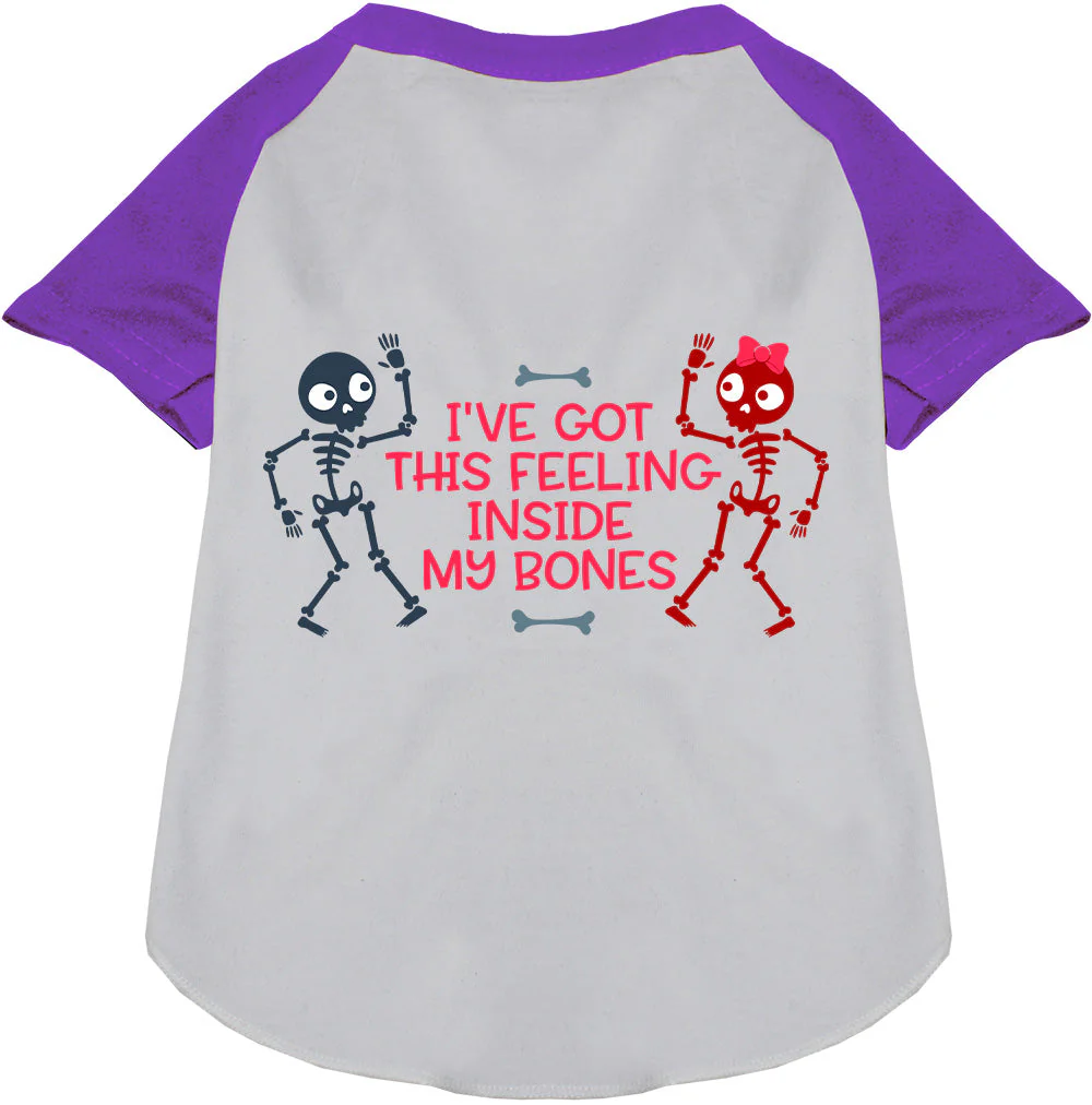 Inside My Bones Pet Raglan Shirt - Image 6