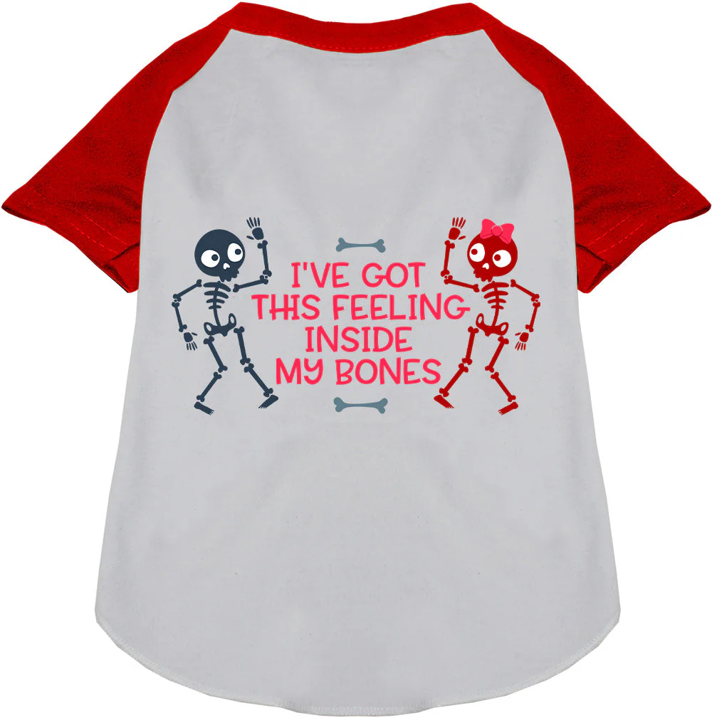 Inside My Bones Pet Raglan Shirt - Image 7