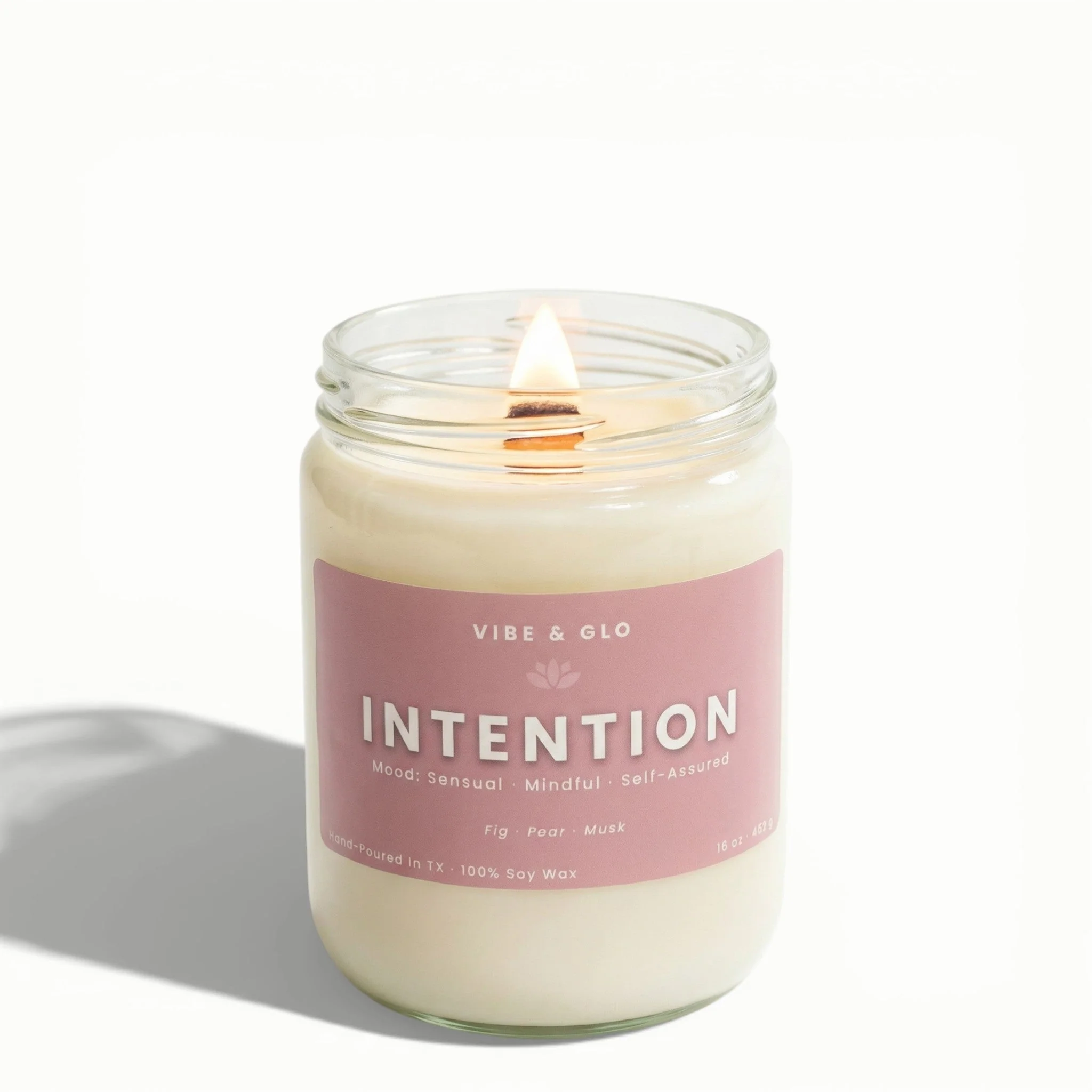Intention – Fig & Pear Soy Candle - Image 10