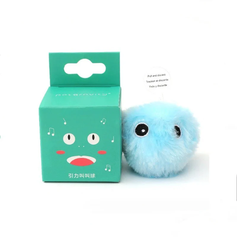 Interactive Ball Smart Cat Toys – Plush Electric Catnip Training Toy - Image 2
