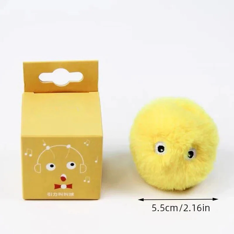 Interactive Ball Smart Cat Toys – Plush Electric Catnip Training Toy - Image 7