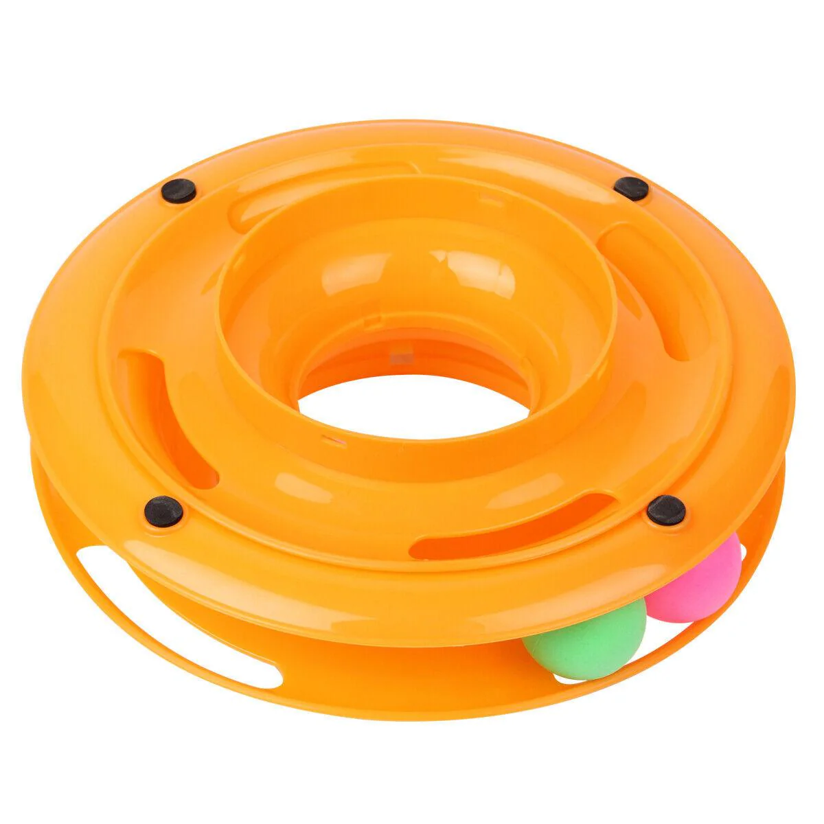 Interactive Cat Ball Disk Toy - Image 2