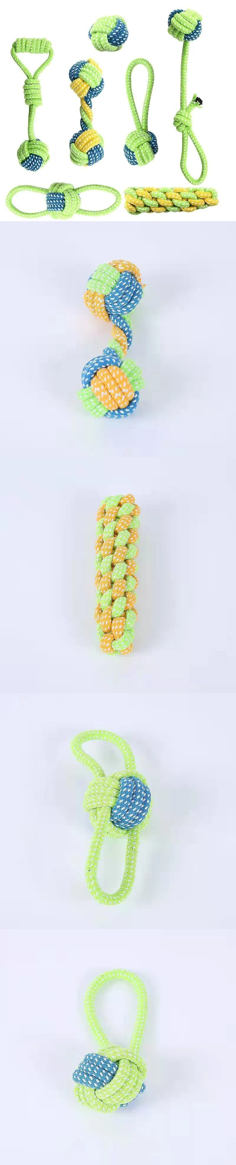 Interactive Cotton Rope Dog Toys for Puppies & Adults - Image 9