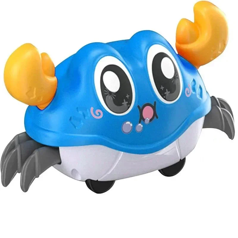Interactive Crawling Crab Toy - Double Return Force & Bubble Simulation | Fun Baby Sensory Toy for Toddlers - Image 7