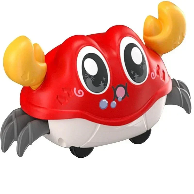 Interactive Crawling Crab Toy - Double Return Force & Bubble Simulation | Fun Baby Sensory Toy for Toddlers - Image 9