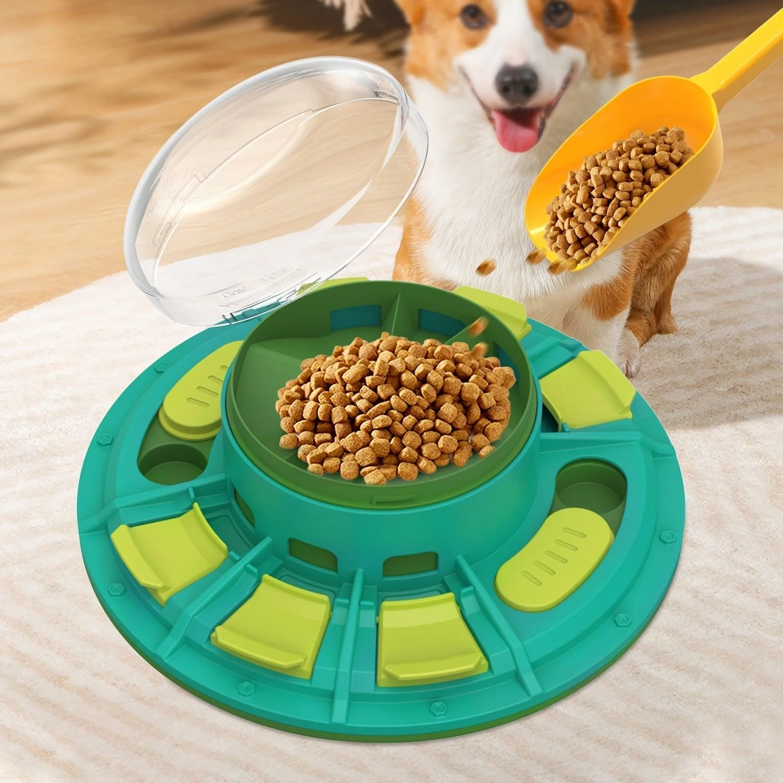 Interactive Dog Puzzle Slow Feeding Toy - Image 3
