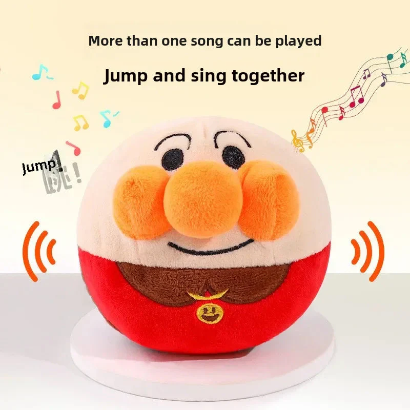 Interactive Electric Plush Jumping Ball - USB Rechargeable Dog Training Toy with Music - Image 5