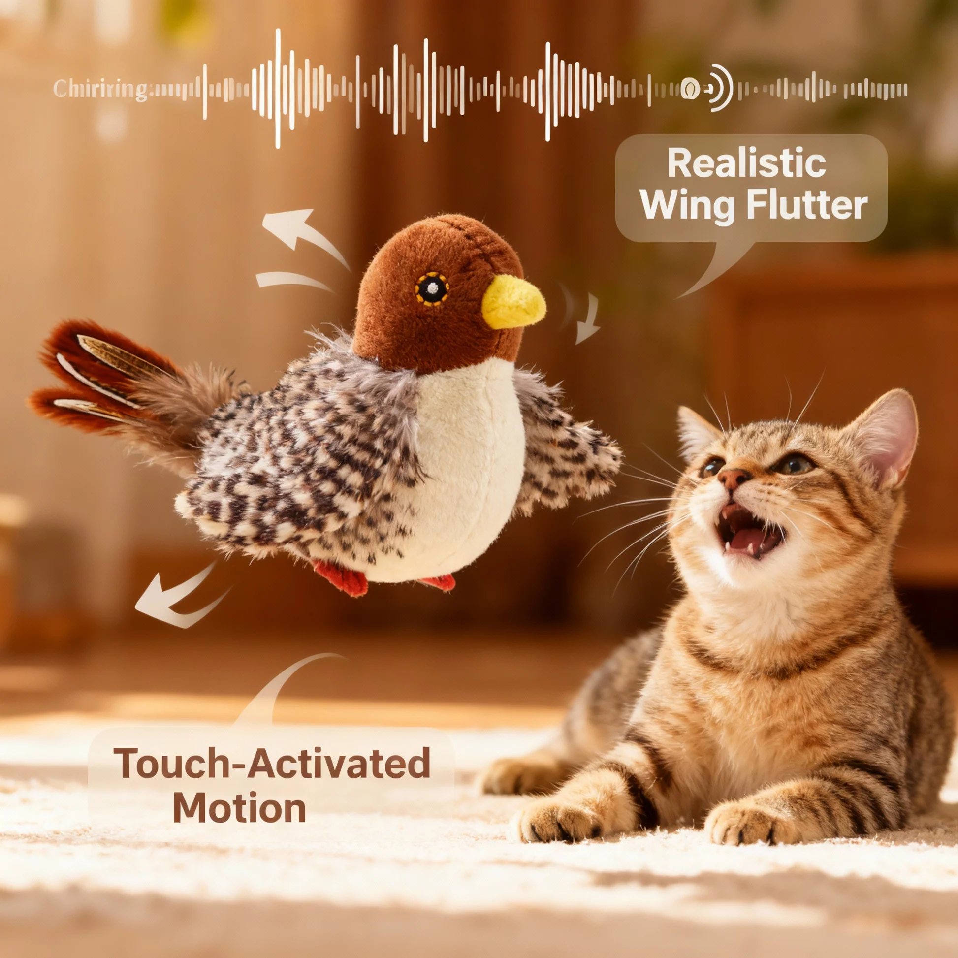 Interactive flying bird - Image 4