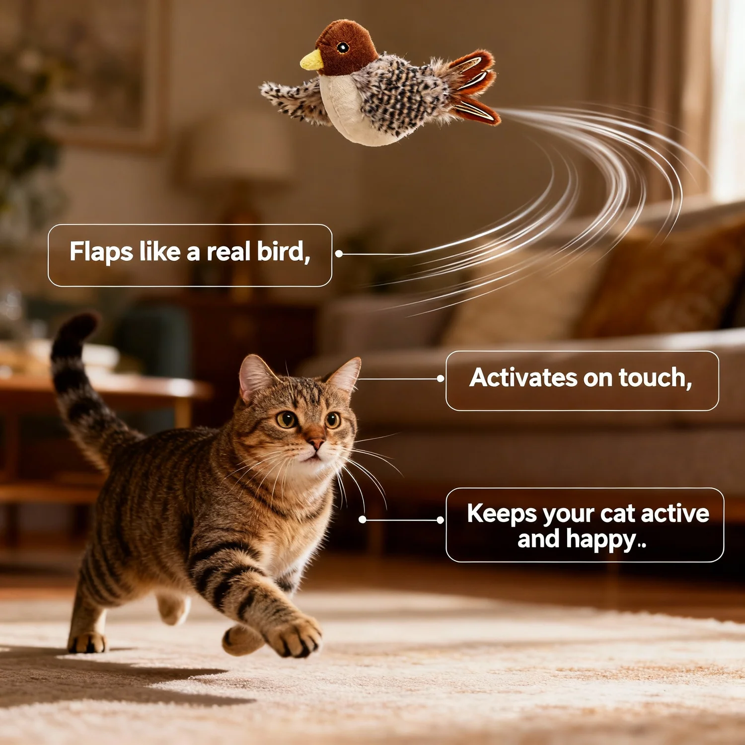 Interactive flying bird - Image 5