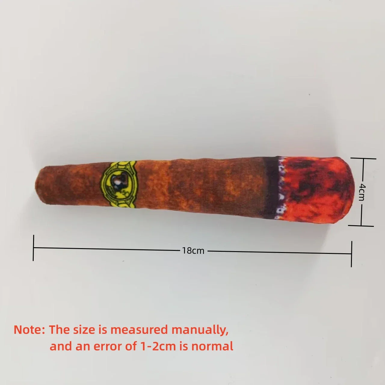 Interactive Plush Dog Cigar – Squeaky Chew Toy for Small Dogs - Image 11