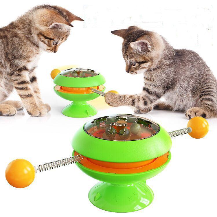 Interactive Rotatable Cat Toy - Image 3