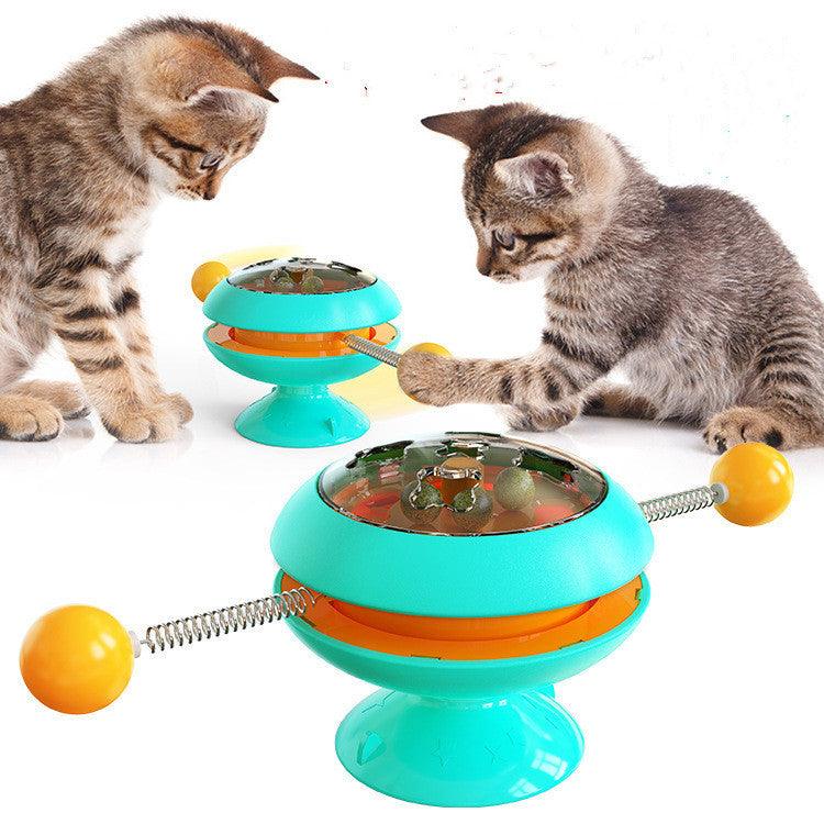 Interactive Rotatable Cat Toy - Image 4