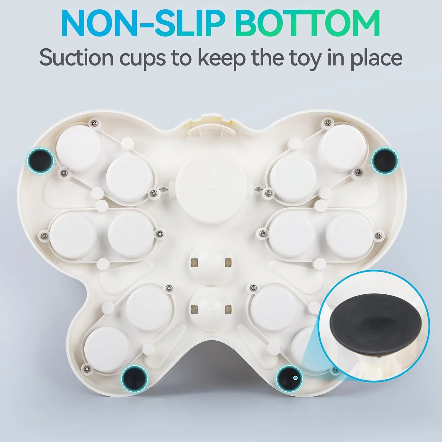 Interactives - Cat Toys - Interactive Cat Treat Puzzle Slow Feeder for Indoor Play - Image 7