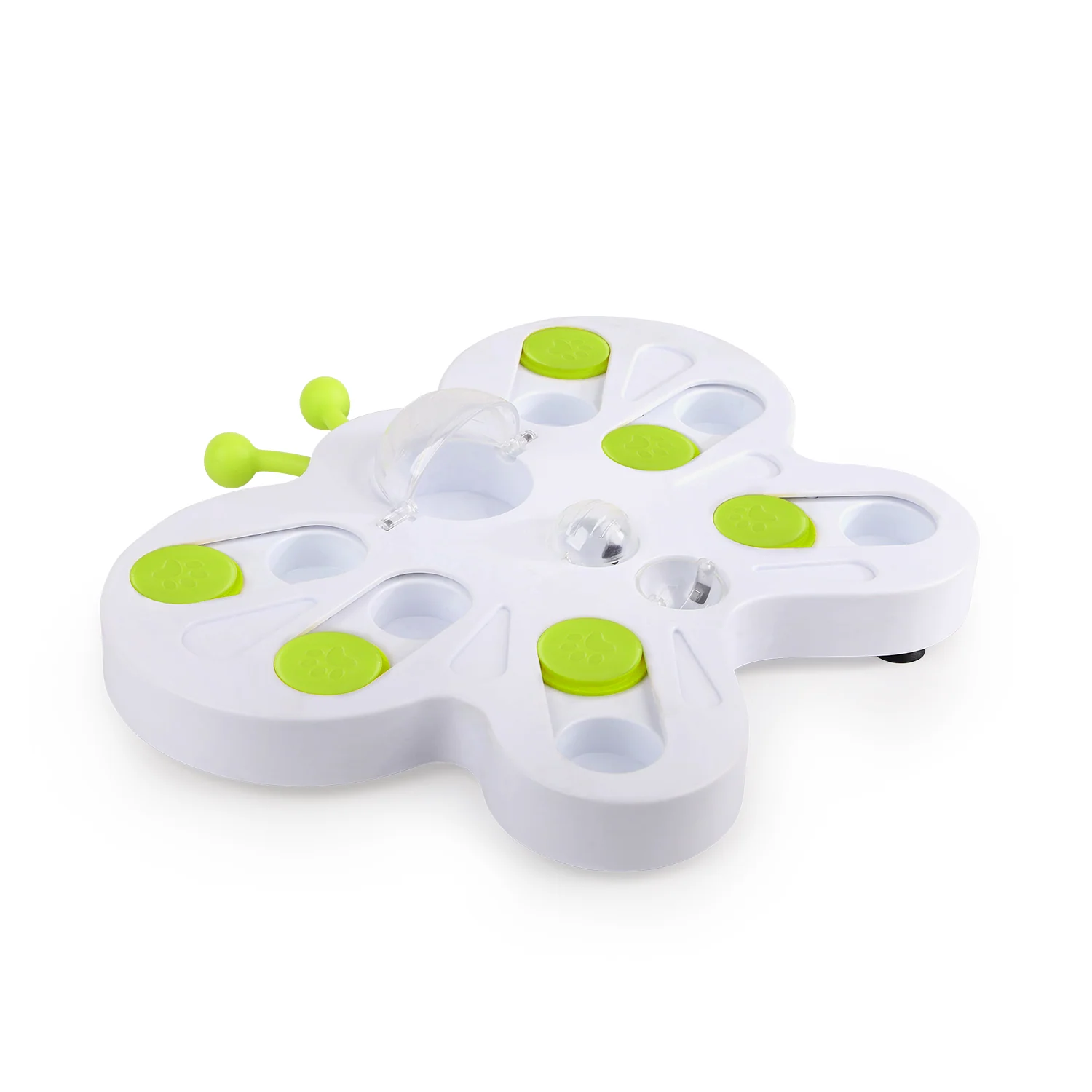 Interactives - Cat Toys - Interactive Cat Treat Puzzle Slow Feeder for Indoor Play - Image 9