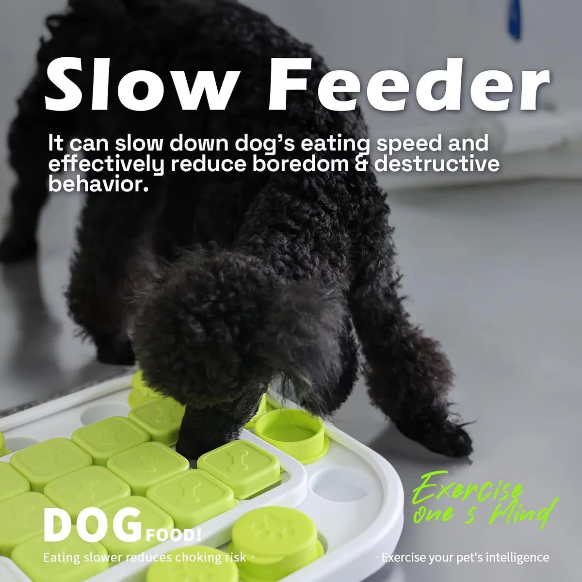 Interactives Dog Puzzle Toys - Mentally Stimulating Treat Dispenser for Training Large - Image 3