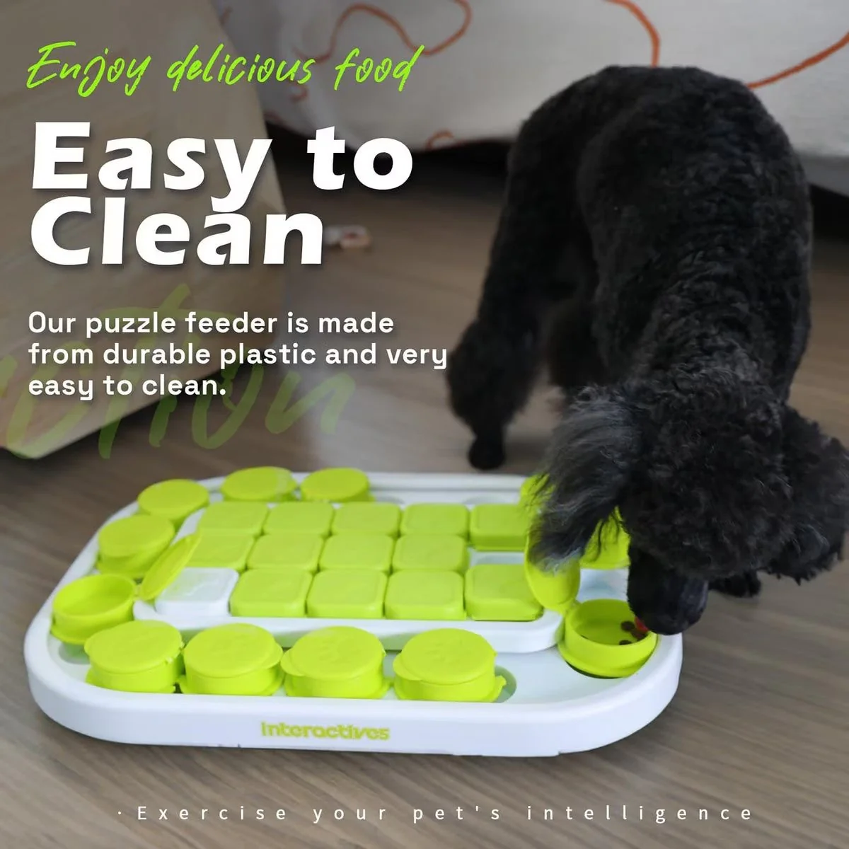 Interactives Dog Puzzle Toys - Mentally Stimulating Treat Dispenser for Training Large - Image 5