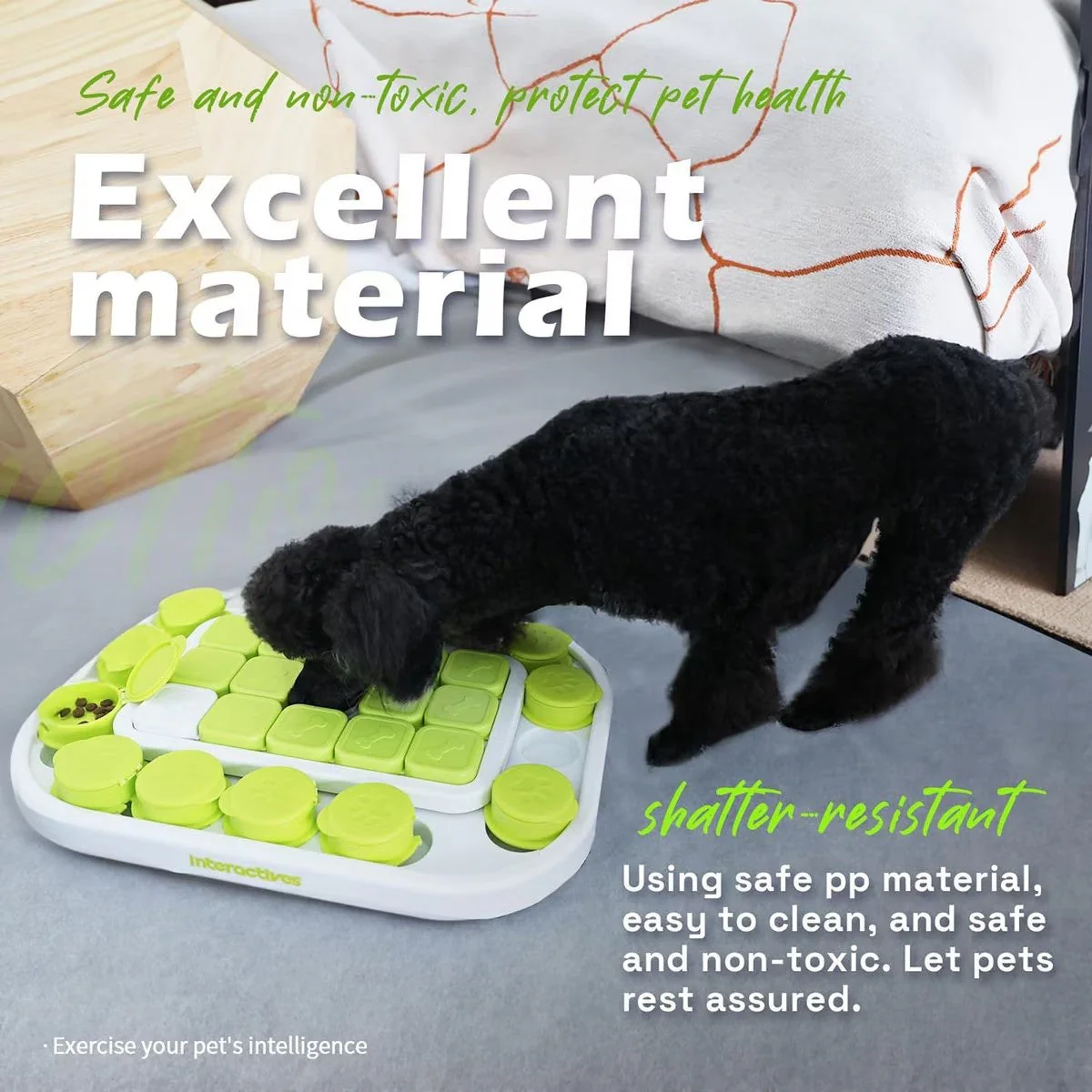 Interactives Dog Puzzle Toys - Mentally Stimulating Treat Dispenser for Training Large - Image 6