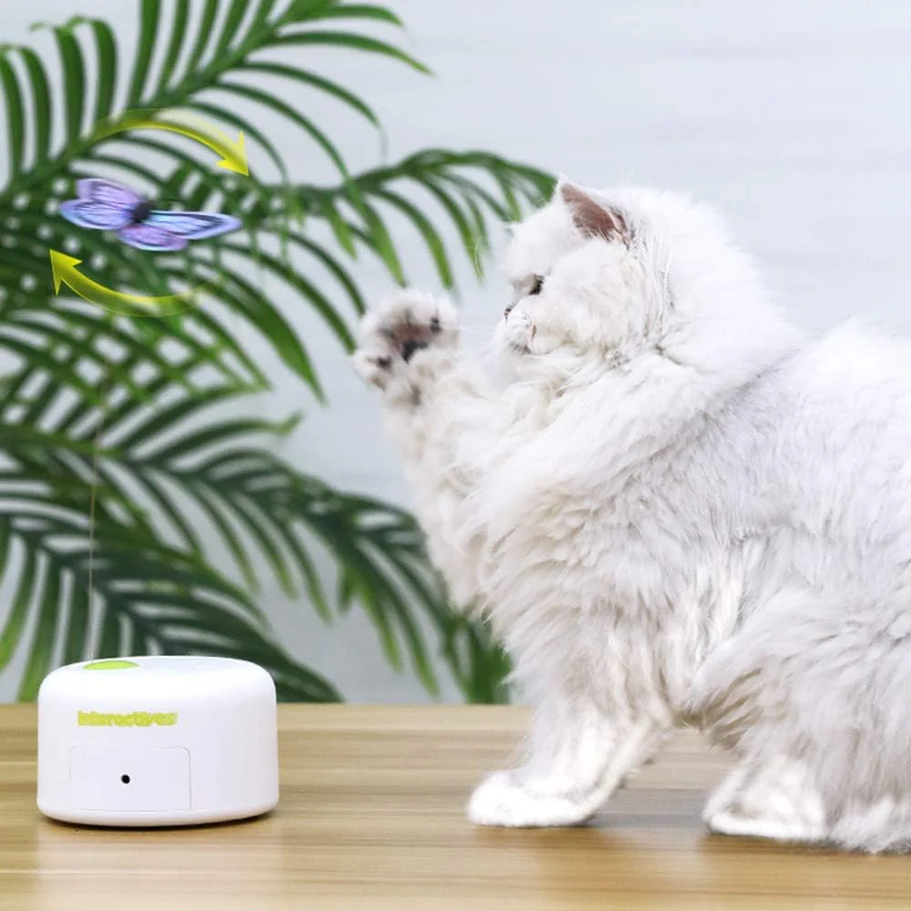Interactives  - Motion Activate Cat Toys Butterfly Flutter Bug - Image 7