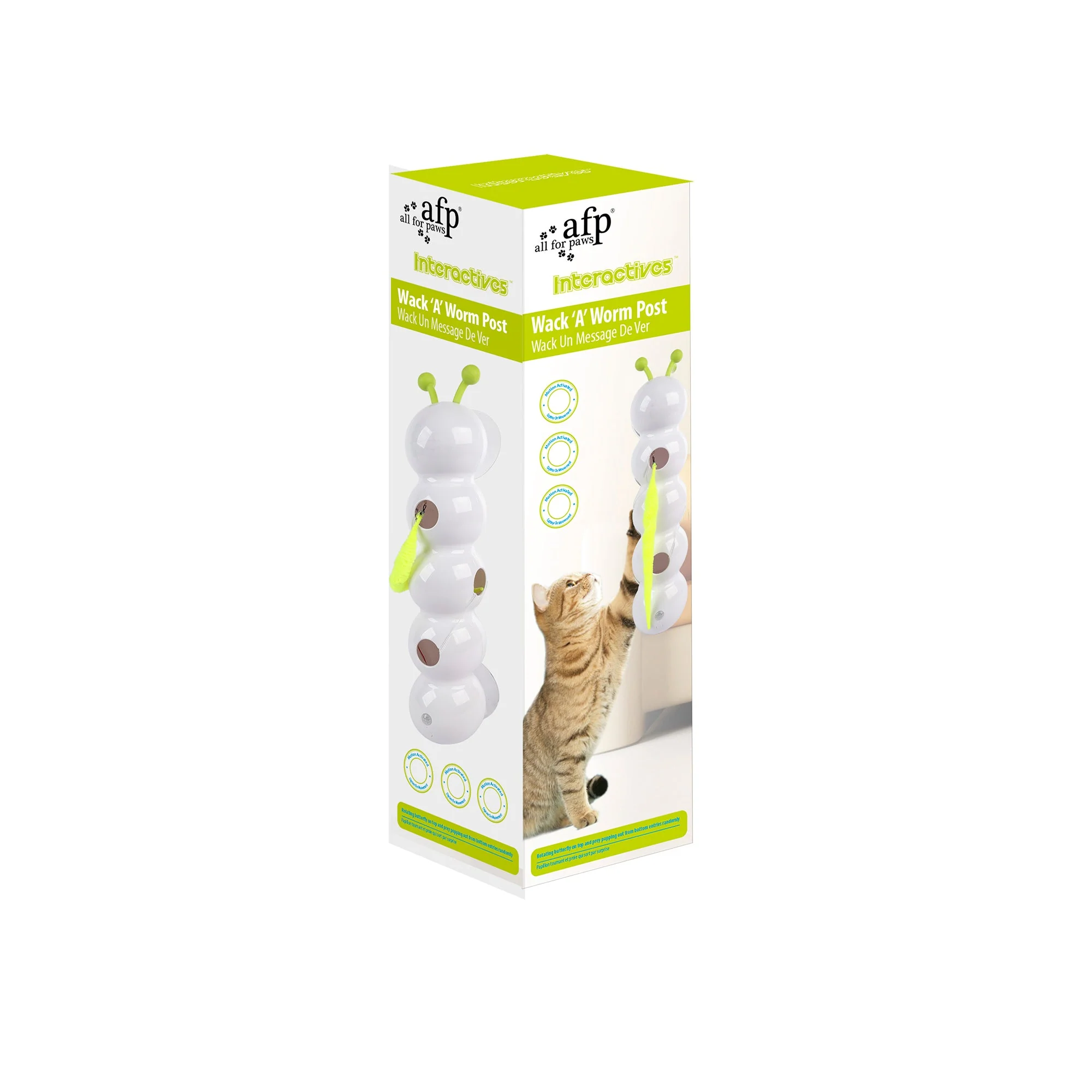 Interactives - Wack'A'Worm Post Cat Toy - Image 8